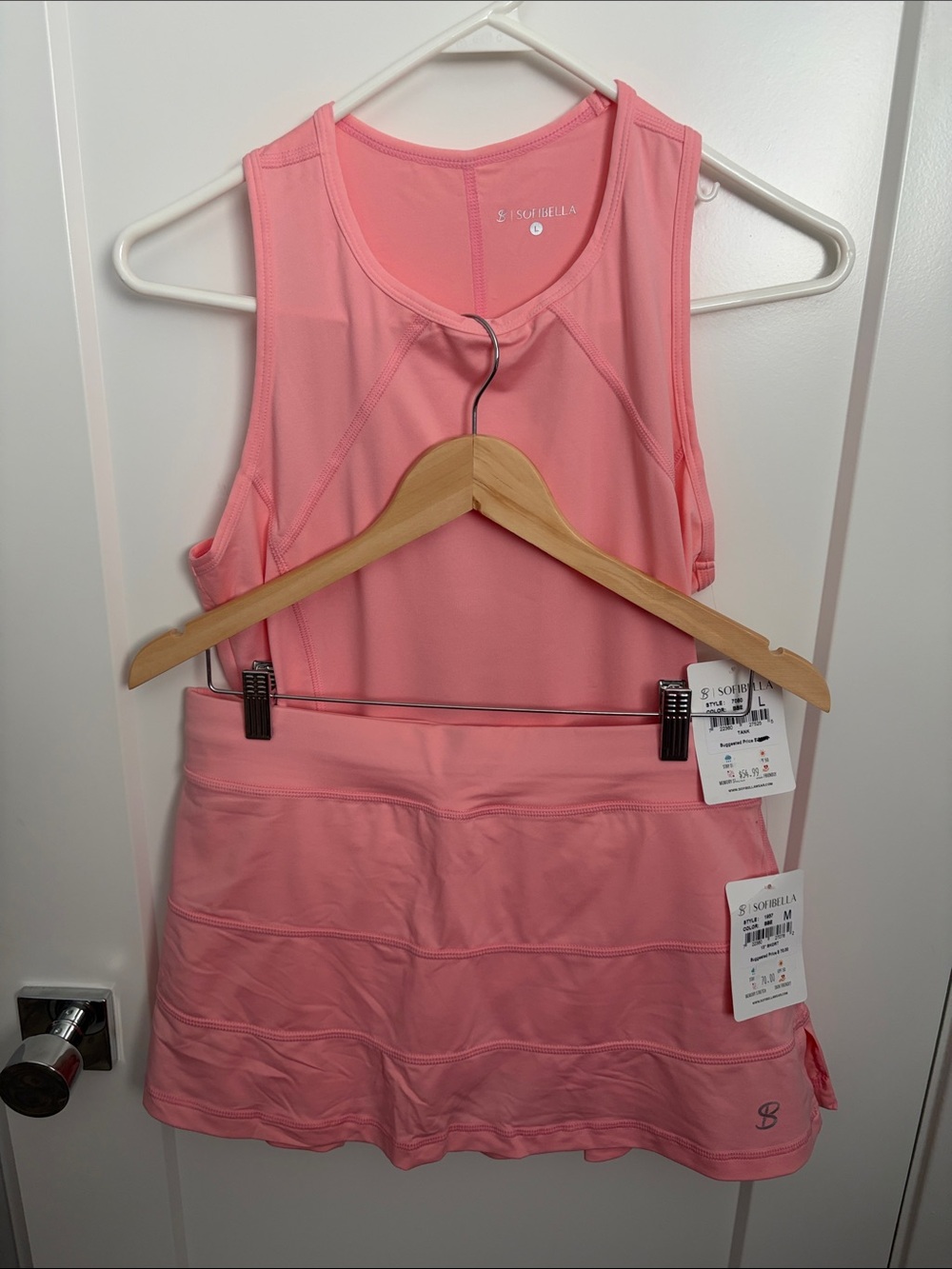 SomaElla Pink Women's Athletic Skort - Active Comfort